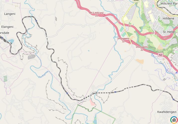 Map location of Summerveld